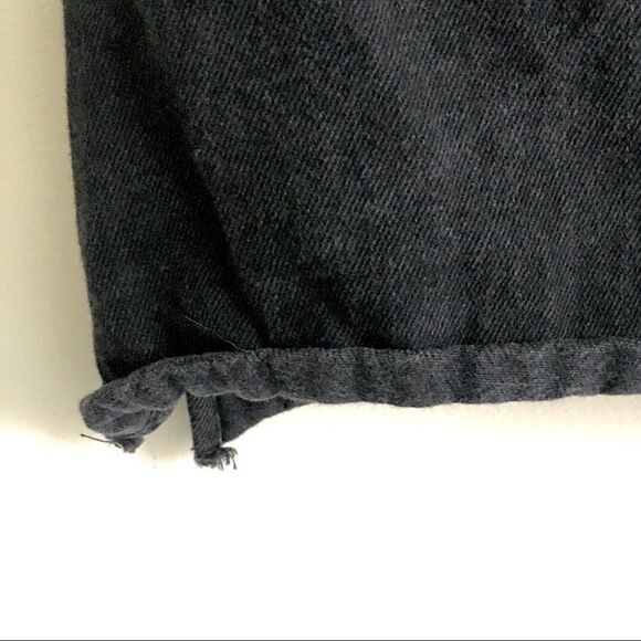 MADEWELL McCarren Denim Mini Skirt Black 27 - Picture 7 of 8